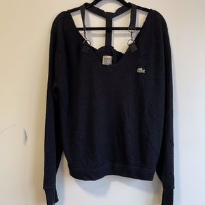LF / Lacoste Deconstructed Sweater